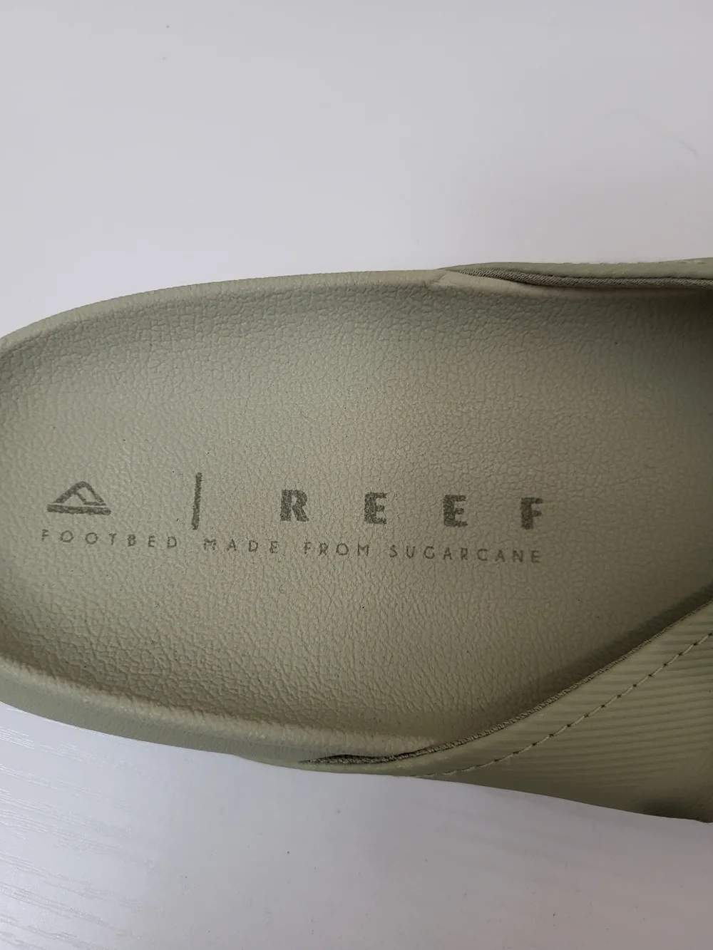 Reef Sierra Flip Flop Thong Sandal Platform Men's Size 12 Sea Foam Green Unisex